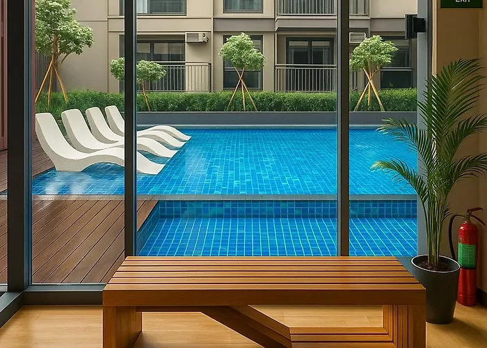 Spacious & Luxury 1br Near Solaire, Okada, Airport Apartamento