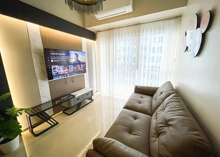 Apartamento Spacious & Luxury 1br Near Solaire, Okada, Airport Manila